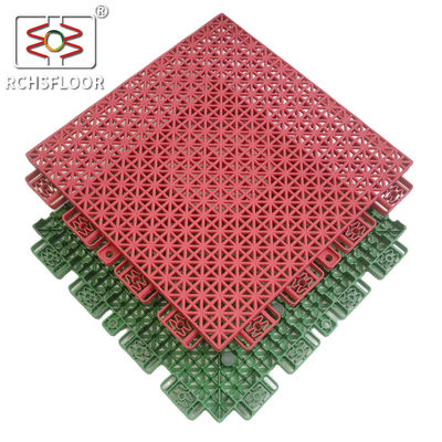 30% de absorção de choque azulejos de pátio de vôlei azulejos de piso CE RoSH