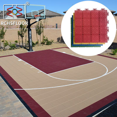 Pavimento de pátio de basquete de pátio de basquete 414g/ peça