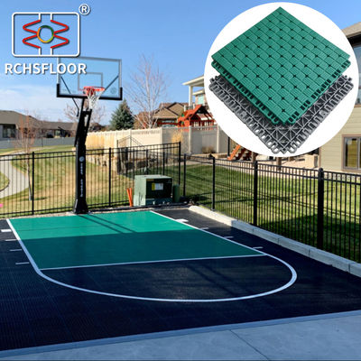 Telas esportivas modulares TPE para o exterior para quadra de basquete