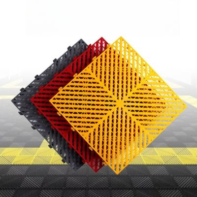 20 mm de espessura Polipropileno ventilado garagem azulejos de piso 400 * 400 mm