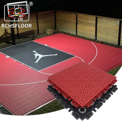 Outdoor Interlocking Pickleball Ténis Badminton Court Piso de azulejos Tapete Deportivo Piso