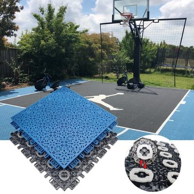 Pp portátil Interlocking Pickleball Basquetebol Court piso estofado telhas de esportes ao ar livre