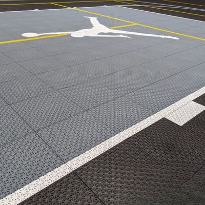 Pista de patinação Hoquei de rolos Badminton Futsal Basquete Meia quadra Chapas de piso