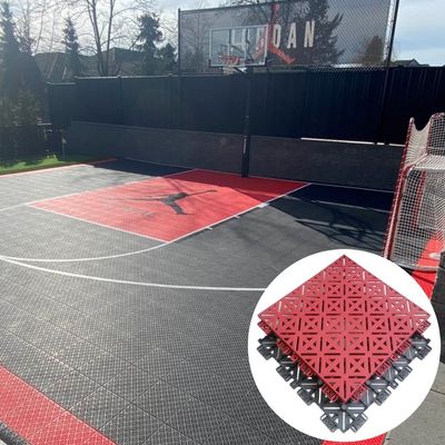 RCHS Portable Multipurpose Court de Basquetebol azulejos de pisos de esportes ao ar livre