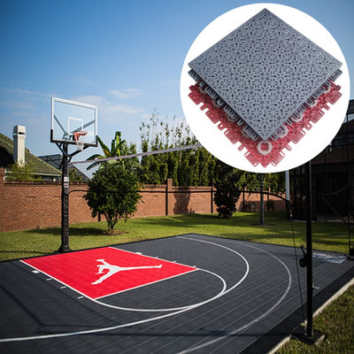Pp Pvc Vinyl Multi Sports Court Piso de azulejos Pistas de basquetebol ao ar livre